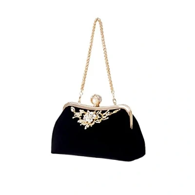Image of DZOZO Women&#039;s Evening Clutch Purse Bag for Women Bridal Weddings Engagement Prom Party Handbag Ladies Silk Satin Banquet