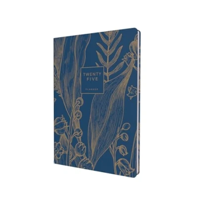 Image of Collins Tara 2025 Diary A5 Day to Page Journal (with Appointments) Navy (TA151.59 25) Daily Planner with Wear &amp; Tear Resistent Hardback Cover