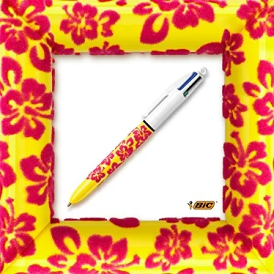 Image of BIC 1 4 Colors Velvet yellow