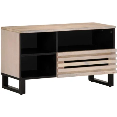 Image of vidaXL TV Cabinet 80x34x46 cm Solid Wood Mango