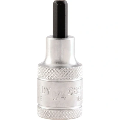 Image of Kennedy 1/4&quot; A/F x 55mm Hex Bit Socket 1/2&quot; Square Drive