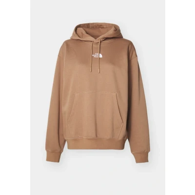 Image of The North Face Essential Oversize Hoodie Sweatshirt, Women&#039;s, Size: XL, Latte
