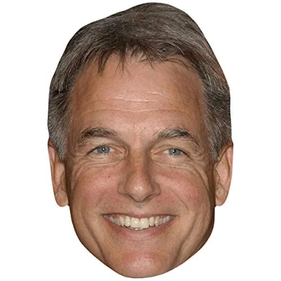 Image of Mark Harmon (Smile) Celebrity Mask, Flat Card Face, Fancy Dress Mask