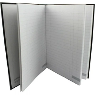 Image of Collins TS 180016 461 Ideal A5 Manuscript Book, Case Bound, Single Cash, Grey
