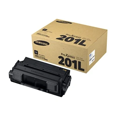 Image of Samsung SU870A MLT D201L High Yield Toner Cartridge, Black, Pack of 1