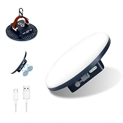 Image of LED Camping Work Light Rechargeable,16500mAh Power Bank &amp; 3000LM Portable Survival Lanterns, up to 144 Hours, Floodlight with Stepless dimming, for Tent, Camping, Hurricane, Hiking, Outage