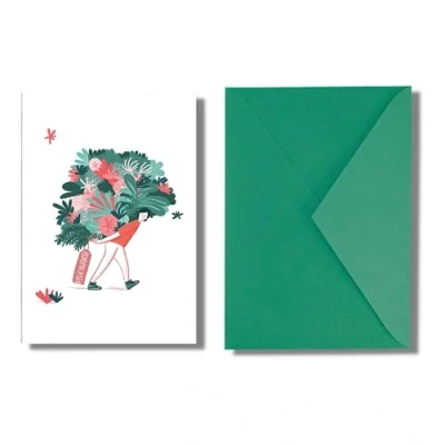 Image of Forletter Greeting Card, 15 x 21&#039;5 cm, Flowers