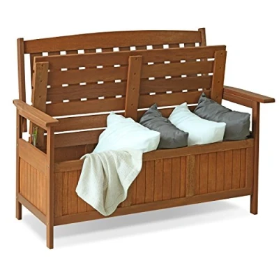 Image of Furinno Outdoor Storage, Wood, Natural, one Size
