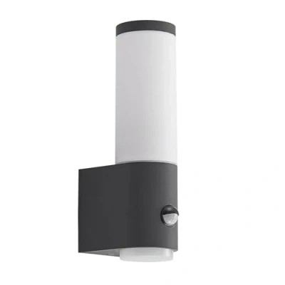 Image of Lindby Okari outdoor wall light with sensor linear