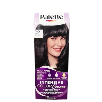 Image of Palette Intensive Color Creme N1 Intense Black Permanent Hair
