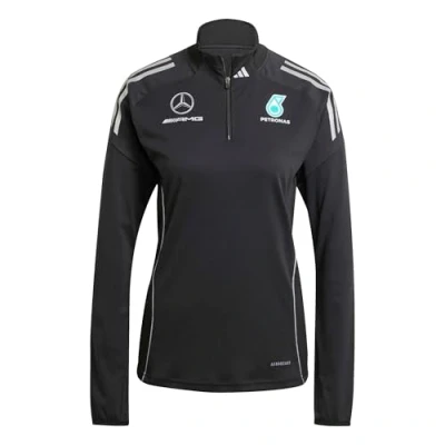 Image of adidas WOMEN ADULT MERCEDES AMG PETRONAS FORMULA ONE TEAM MECHANICS TOP S