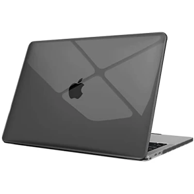 Image of FINTIE Case Compatible with MacBook Pro 13 inch M2/M1 (2022 2016) A2338/A2289/A2251/A2159/A1989/A1706/A1708, Ultra Thin Hard Shell Protective Snap Cover, Grey