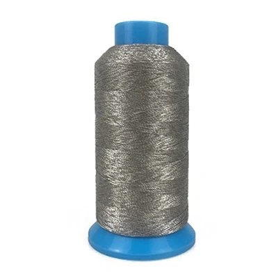 Image of MYENA RF 5G Silver Fiber Antibacterial Sewing Thread,Silver Plated Conductive Thread Conductive/Shielding EMF Anti Radiation Protection Fabric,1