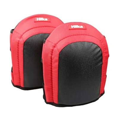 Image of Hilka Tools 77850080 Professional Non Scratch Foam Knee Pads Black/Red