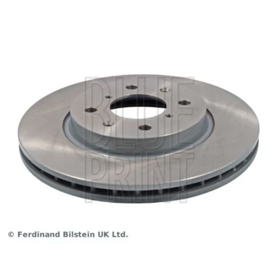 Image of 5531168L00 Brake disc BLUE PRINT ADK84338 Front Axle 256mm 22mm 4 Hole 100mm internally vented Coated SUZUKI: SWIFT 4, 3