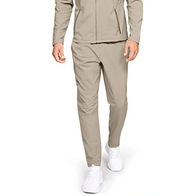 Image of Under Armour Men UA StormCyclone Pant Trousers City Khaki/Magma Orange/Black (299), SM