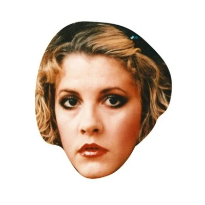 Image of FoxyPrinting Stevie Nicks Celebrity Cardboard Party Face Mask Fancy Dress