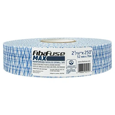 Image of FibaFuse Saint Gobain ADFORS FDW9146 U MAX 2 1/16 in. x 250 ft. Paperless drywall joint tape, White