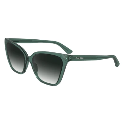 Image of Calvin Klein Sunglasses, Women&#039;s, Size: 57, Mint