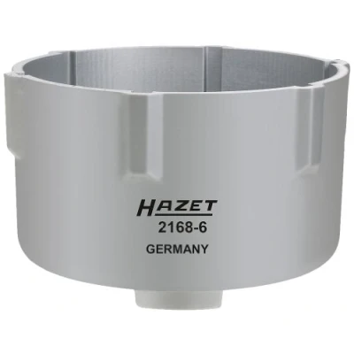 Image of HAZET 2168 6 10 mm Square Hollow Fuel Filter Groove Profile Releasing Tool Multi Colour