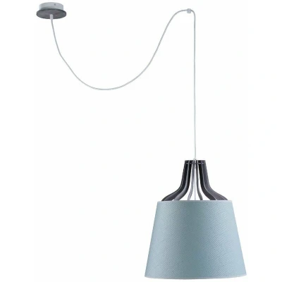 Image of Lucio Dome Pendant Ceiling Light Green, 38cm, 1x E27, 200cm Wire