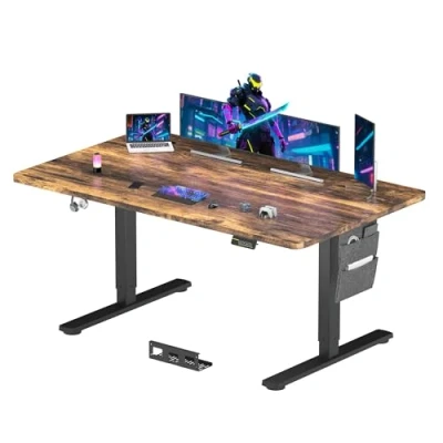 Image of SANODESK 200x80cm Electric Standing Desk Height Adjustable Sit Stand Home Office with Memory Smart Pannel Splice Board