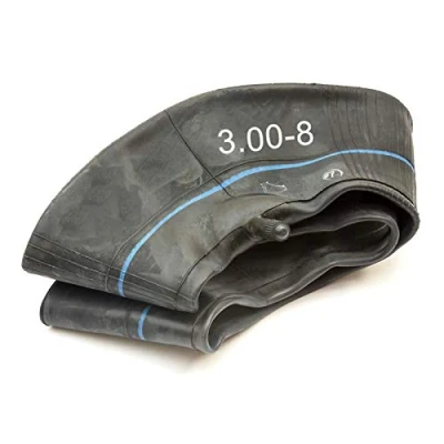 Image of Heavy Duty Inner Tube 3.00 8 300 Straight Valve Butyl Rubber Mobility Scooter