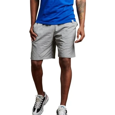 Image of Russell Athletic Men&#039;s Basic Cotton Jersey Short with Pockets, Oxford, 4X Large