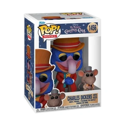 Image of Funko POP! and Buddy: the Muppet Christmas Carol Gonzo With Rizzo Muppets Collectable Vinyl Figure Gift Idea Official Merchandise Toys for Kids &amp; Adults Movies Fans
