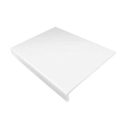 Image of 225mm White UPVC Window Board/Cill Cover 1.25m Long 9mm Thick Plastic Sill Capping