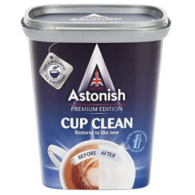 Image of Astonish 3 x Cup Clean Coffee and Tea Stain Remover 350g