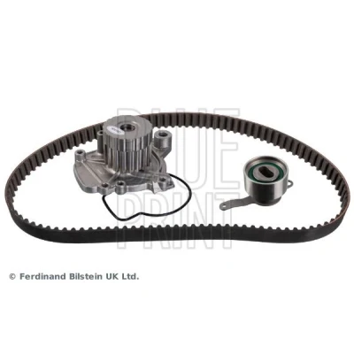 Image of 14400P1HE01, 14400P1HE01S2, 14510P2A004, 14510P2A004S6, 19200PDFE01 Water Pump + Timing Belt Kit BLUE PRINT ADH273753 HONDA: CIVIC 6 Stufenheck