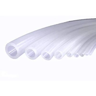 Image of Flexible Silicone Rubber Tube, 10mm ID x OD 15mm, Wall Thickness 2.5mm, Water or Air Hose Pipe 2 Meters for Pump Transfer