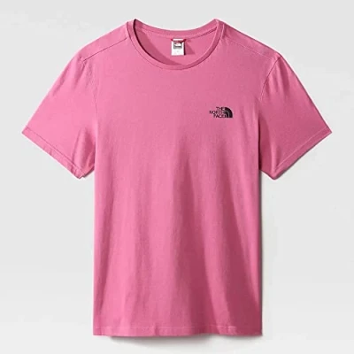 Image of THE NORTH FACE S/S Simple T Shirt Red Violet XS