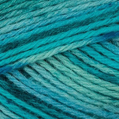 Image of Drops Fabel Print Sh340 Blue Lagoon