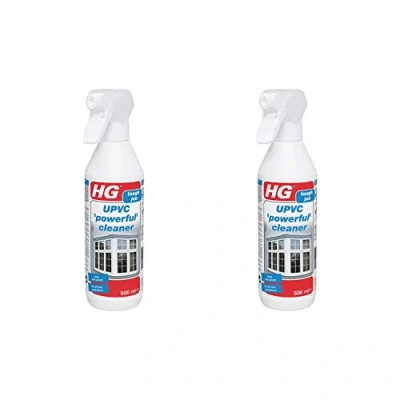 Image of HG UPVC Cleaner Spray for Windows &amp; Synthetic Frames 500ml (2 Sprays)