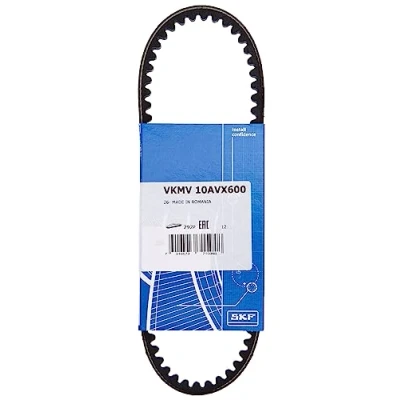 Image of 7700673236 V Belt SKF VKMV 10AVx600 10mm 600mm VOLKSWAGEN: TRANSPORTER 3 Bus, Kasten, 3, PEUGEOT: 205 II Hatchback
