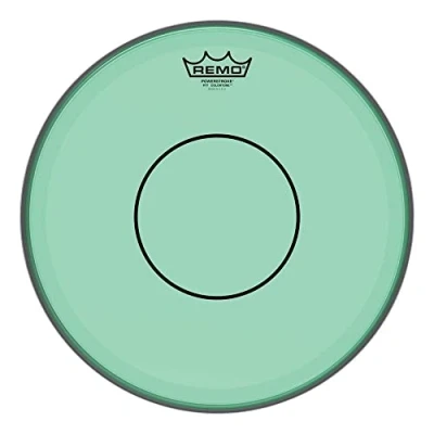 Image of Remo Schlagzeugfell Powerstroke 77 Colortone Green Drum Head, 14&quot;