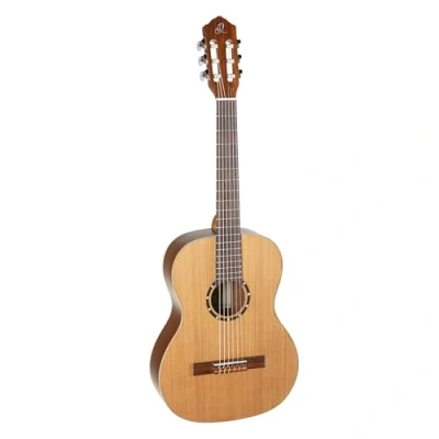 Image of Ortega Guitars Concert Guitar 7/8 Size Family Series includes Gig Bag mahogany / cedar top (R122 7/8)