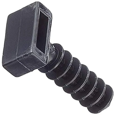 Image of Sysfix 3530602 0 TBR Flange Cue, Black/White, 6 mm, Set of 100 Pieces