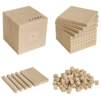 Image of Linex Base Ten Set, Learning Resources, Wooden