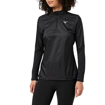Image of Mizuno Women&#039;s Hybrid LS HZ, Black, M