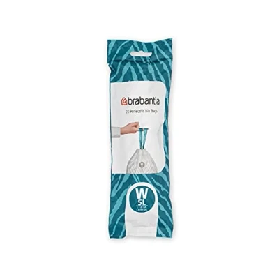 Image of Brabantia Perfectfit Bags Size W 5 Litre 20 Bag Roll