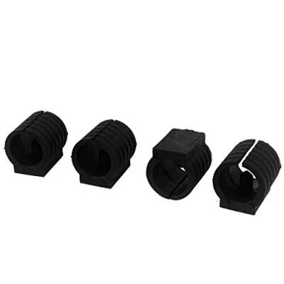 Image of sourcingmap Breuer Chair Tube Pipe Foot Glides U Shape Plastic Caps 16mm Dia 4Pcs