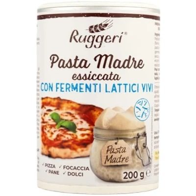 Image of Ruggeri Italian Dry Mother Yeast Dried Wheat Sourdough with Bread Bakery Tin 200g