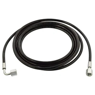 Image of 1076194, 978883 Hose Line, driver cab tilt unit FEBI BILSTEIN 107911 3730mm