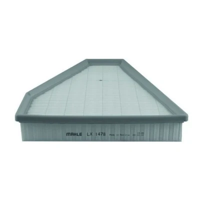 Image of 13717542294, 7542294 Air Filter MAHLE ORIGINAL LX 1478 50,0mm 265mm 267,8mm Insert BMW: 3 Saloon, Coupe, 1 Coupe