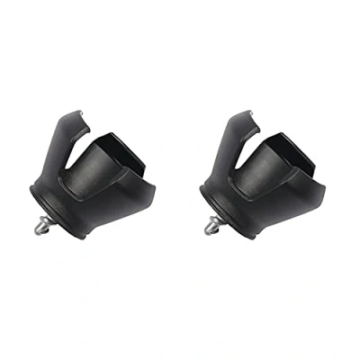 Image of ANCLLO 2 Pcs Golf Ball Pick Up Retriever Grabber Claw Sucker Tool 3 Prong Suction Cup Accessory (Color : Black)