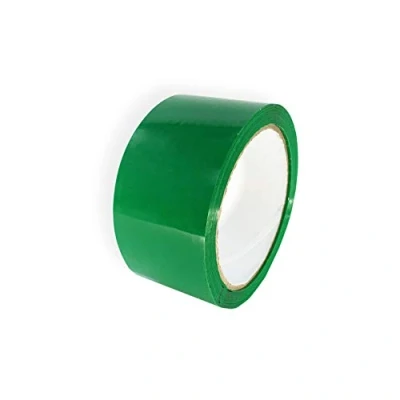 Image of Green Adhesive Packaging Tape 48 mm x 66 Meters, 2 inch 72 yrd