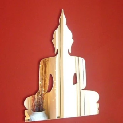 Image of Servewell Buddha Wall Mirror 12 x 9 cm
